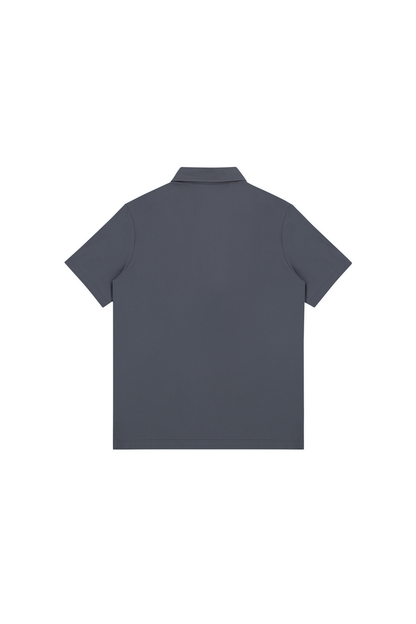 Silk Linen Polo Shirt