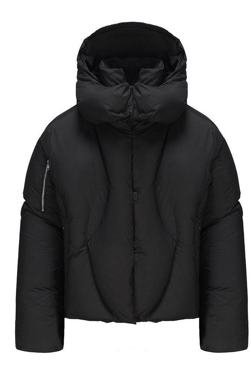 Detachable Hood Down Jacket