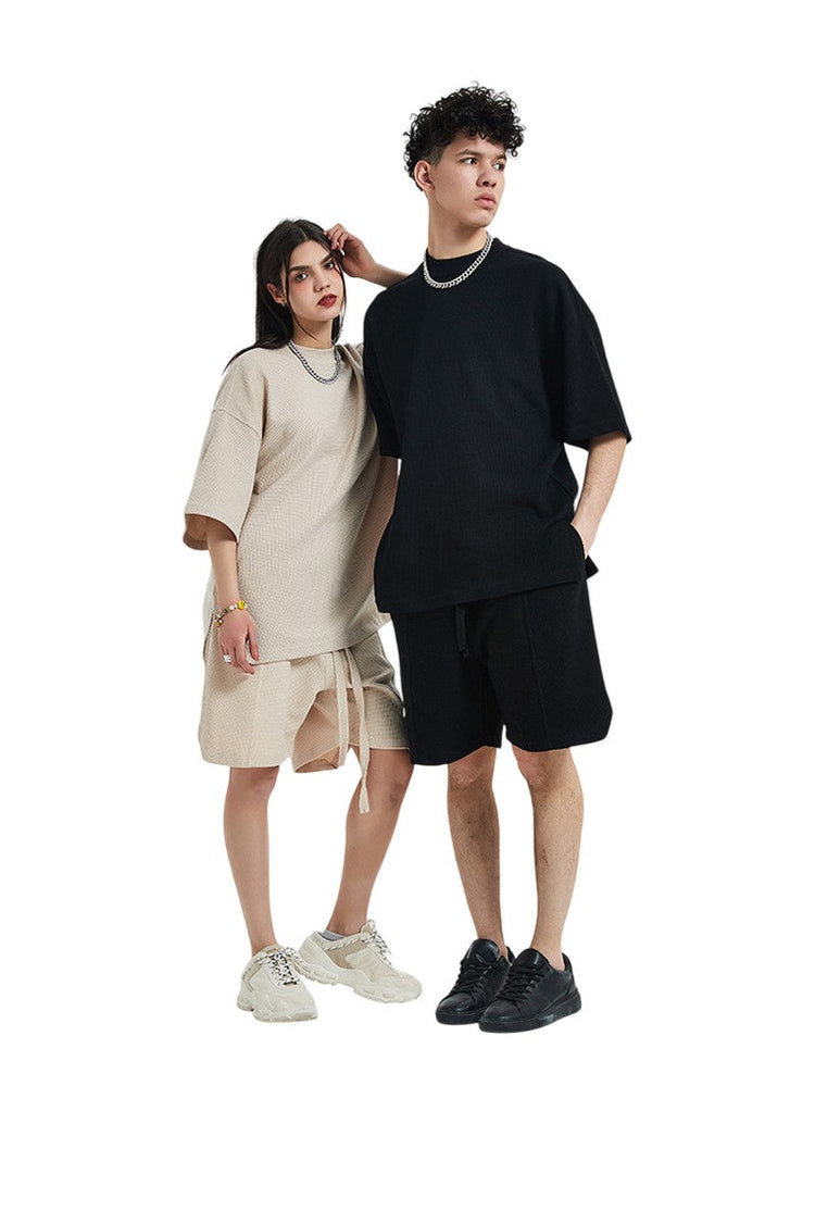Breathable Waffle Shorts — Trenqor Basics