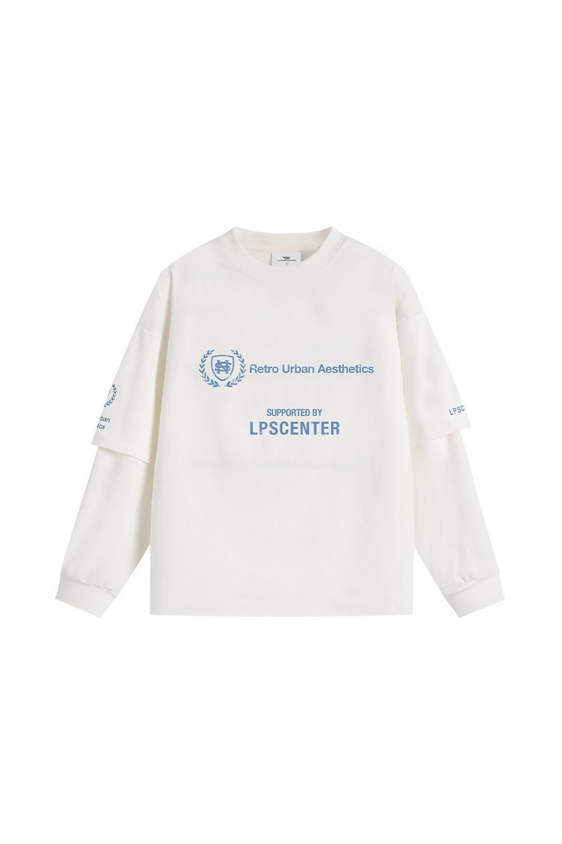 Layered Graphic Long Sleeve Tee