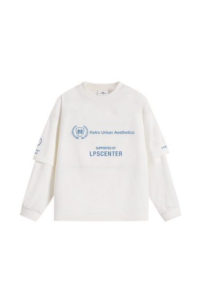Layered Graphic Long Sleeve Tee