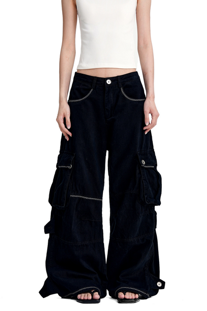 Multi Pocket Cargo Pants