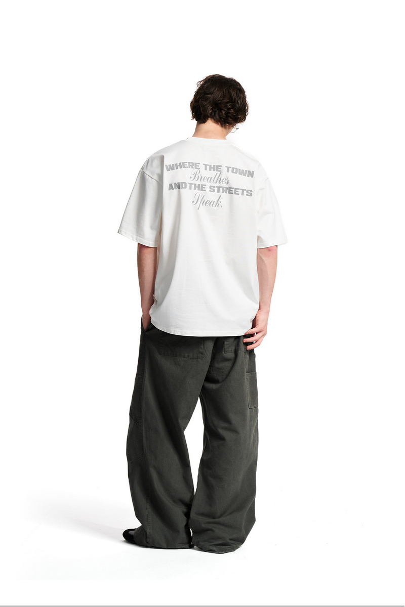 Back Print Graphic Tee