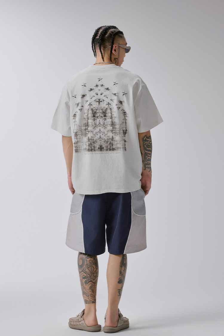 Gothic Church T-Shirt — F2CE — view 3