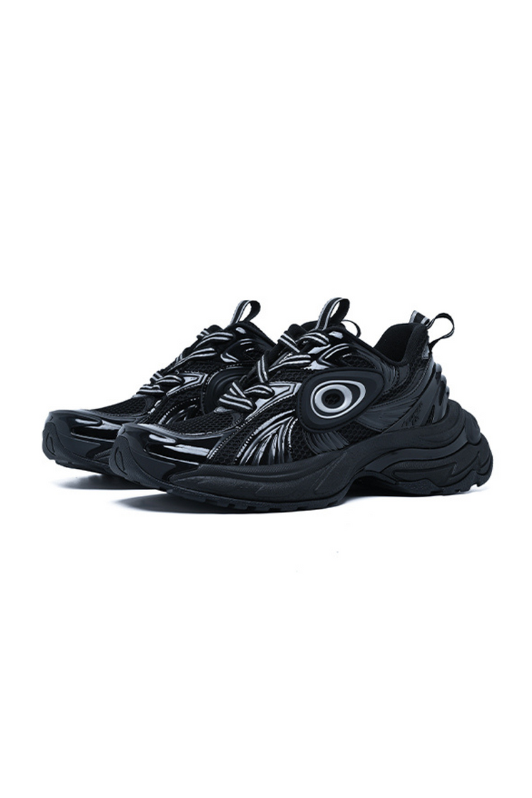 Turbo GT Black Sneakers — Old Order