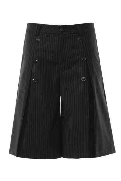 Striped Cropped Trousers