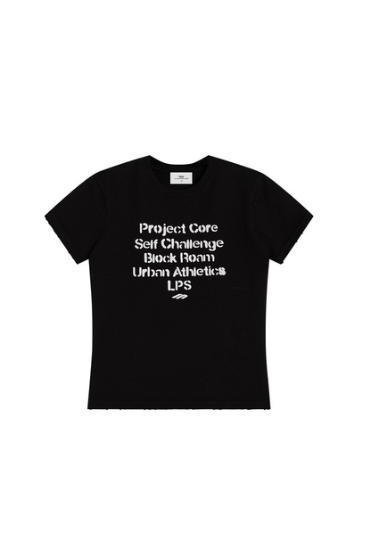 Heavyweight Letter T-Shirt