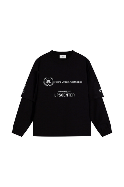 Layered Graphic Long Sleeve Tee