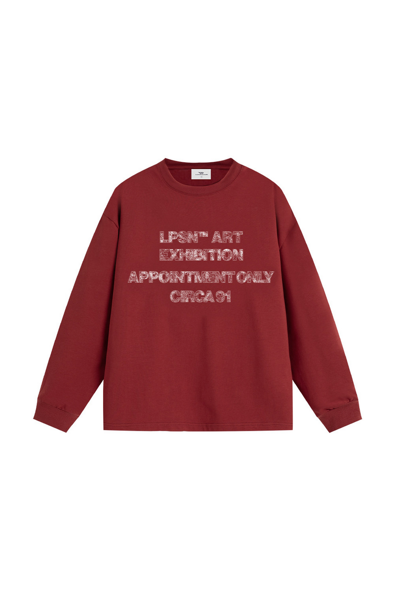 Distressed Ink Long Sleeve Tee