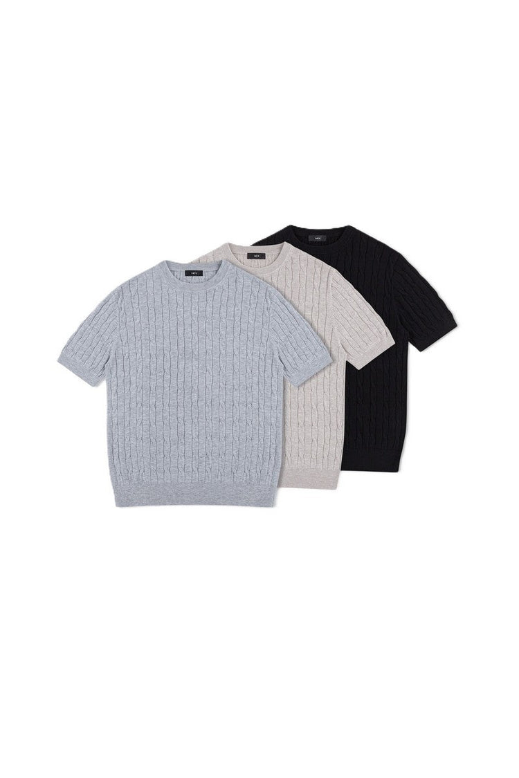 Cable Knit T-Shirt — IDLT