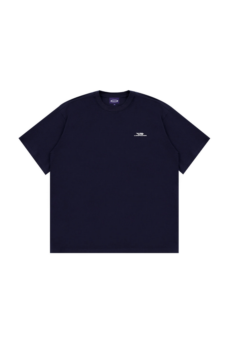 Heavyweight Letter Print T-Shirt