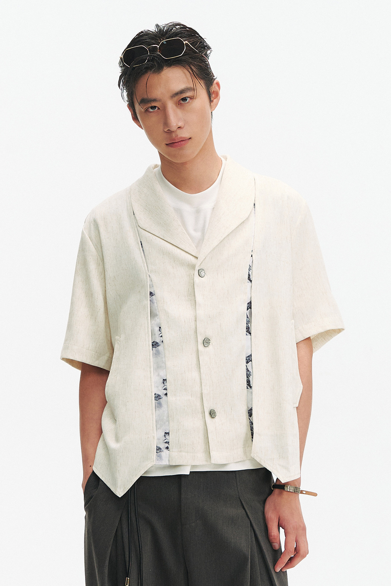 Floral Linen Shirt