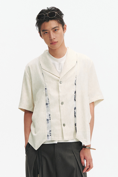 Floral Linen Shirt