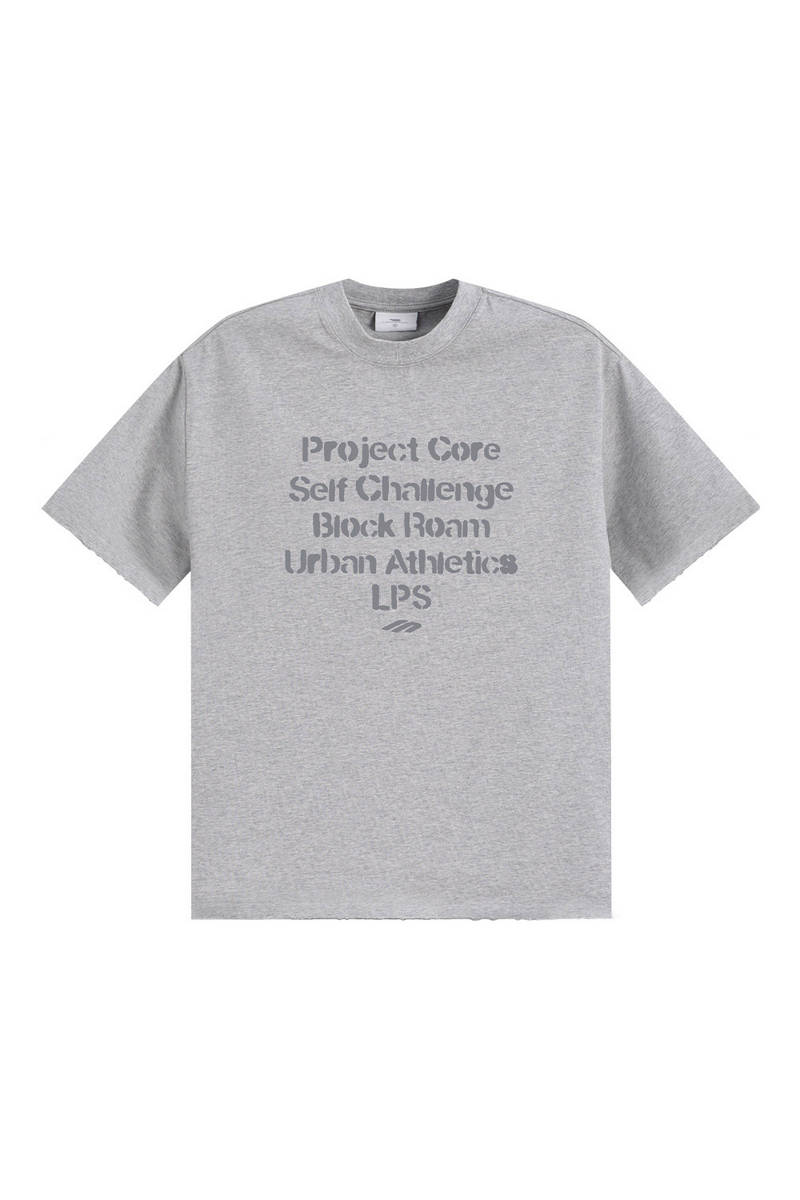Heavyweight Letter T-Shirt