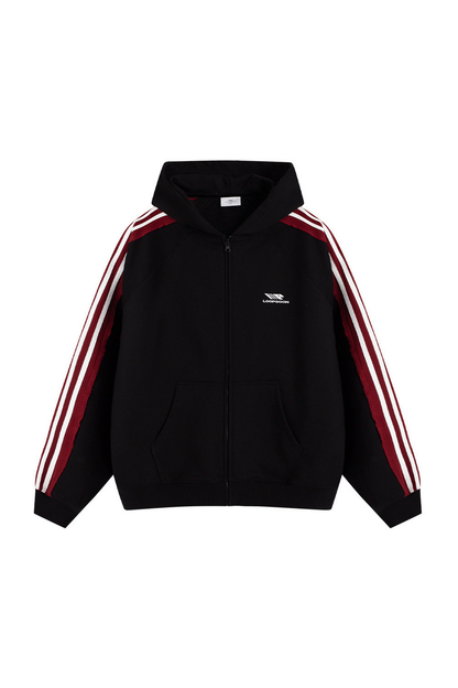 Patchwork Hoodie Set