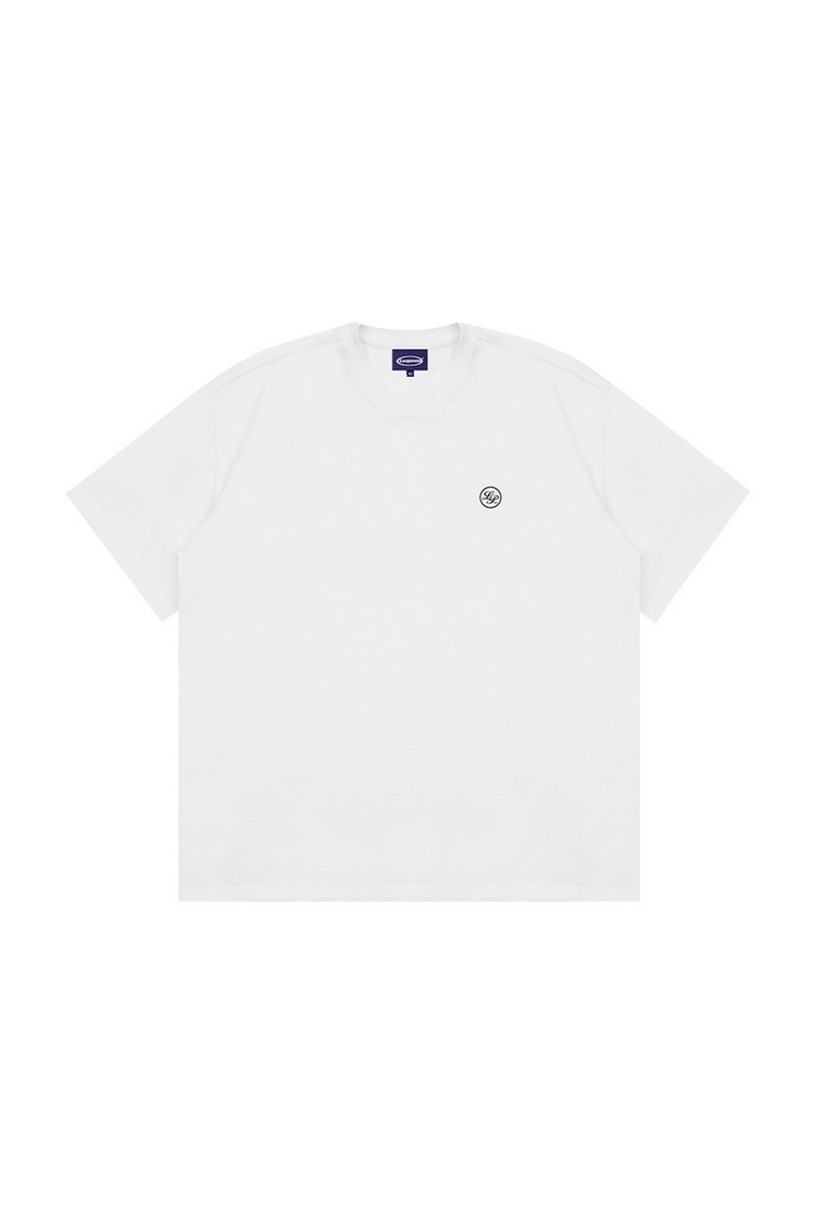 Heavyweight Small Collar T-Shirt — Loopsoon — view 4