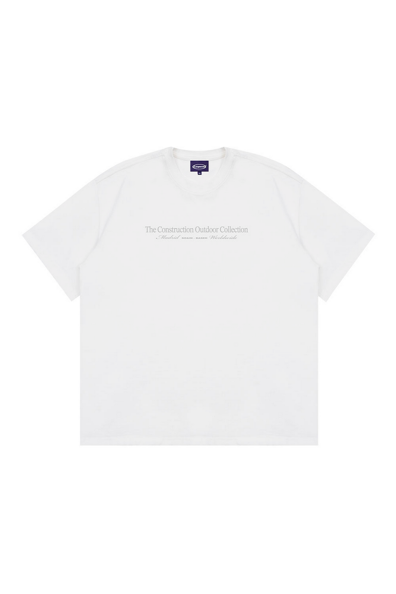 Multi Line Print T-Shirt