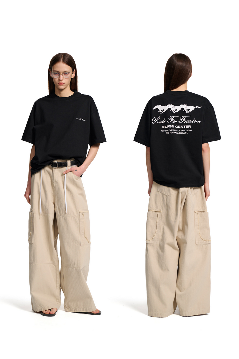 Warhorse Print T-Shirt
