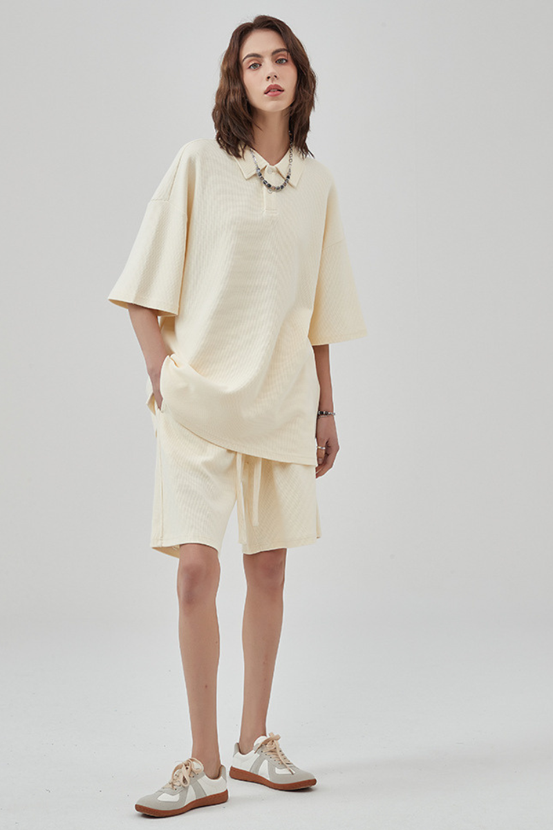 Diamond Waffle Shorts