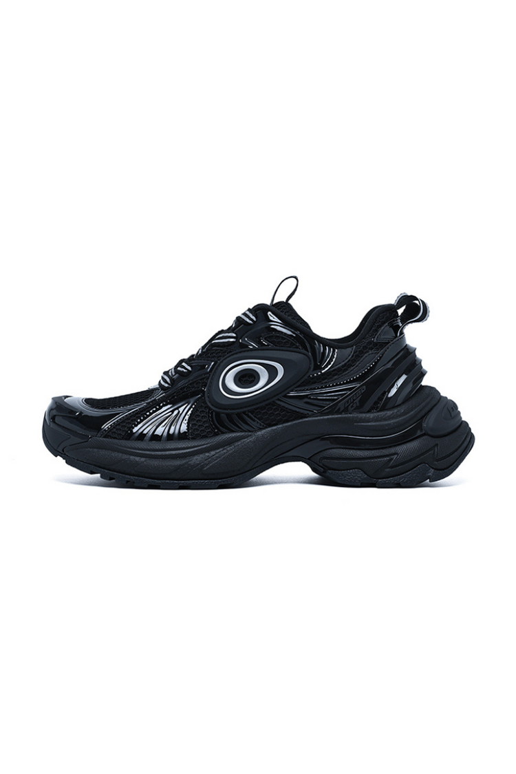 Turbo GT Black Sneakers — Old Order — view 2