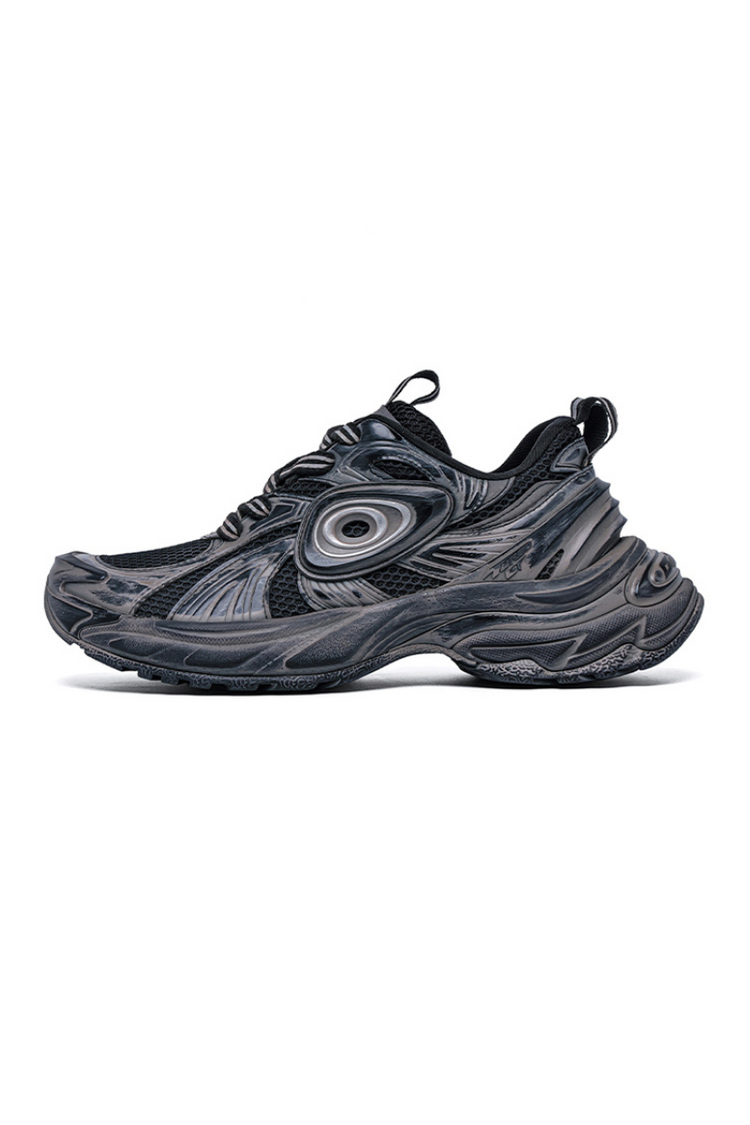 Turbo GT Black Sneakers — Old Order — view 7
