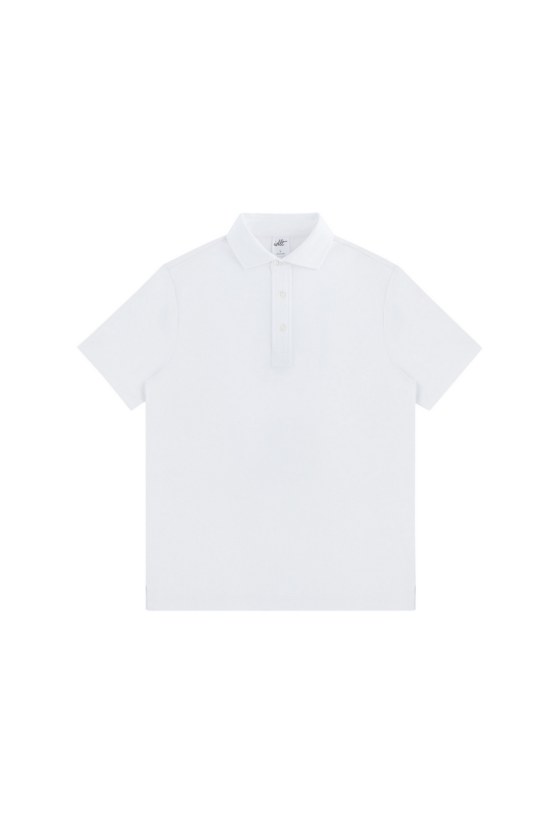 Silk Linen Polo Shirt