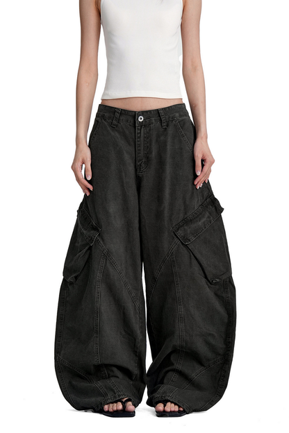 Oversized Pocket Cargo Pants