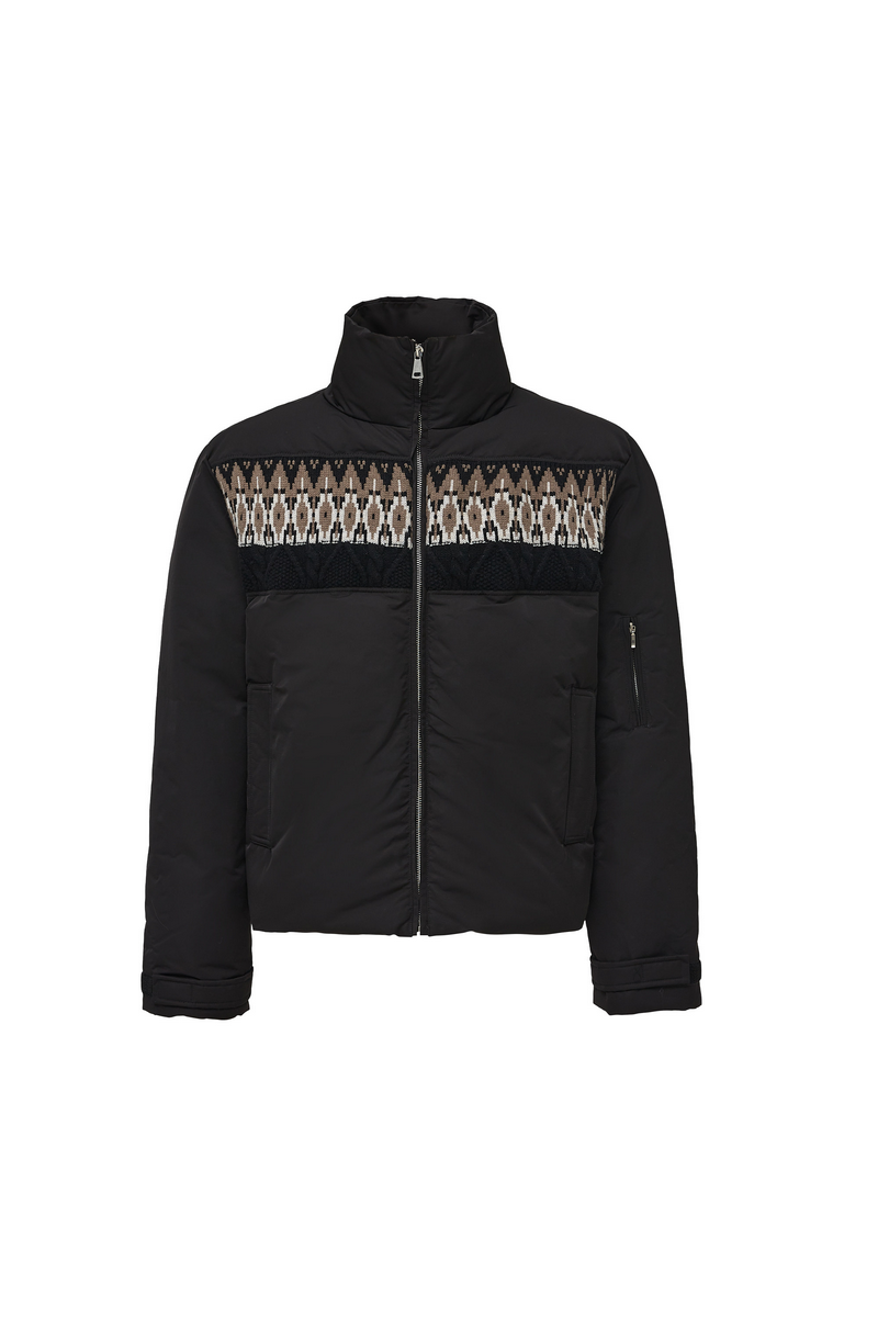 Fair Isle Down Jacket