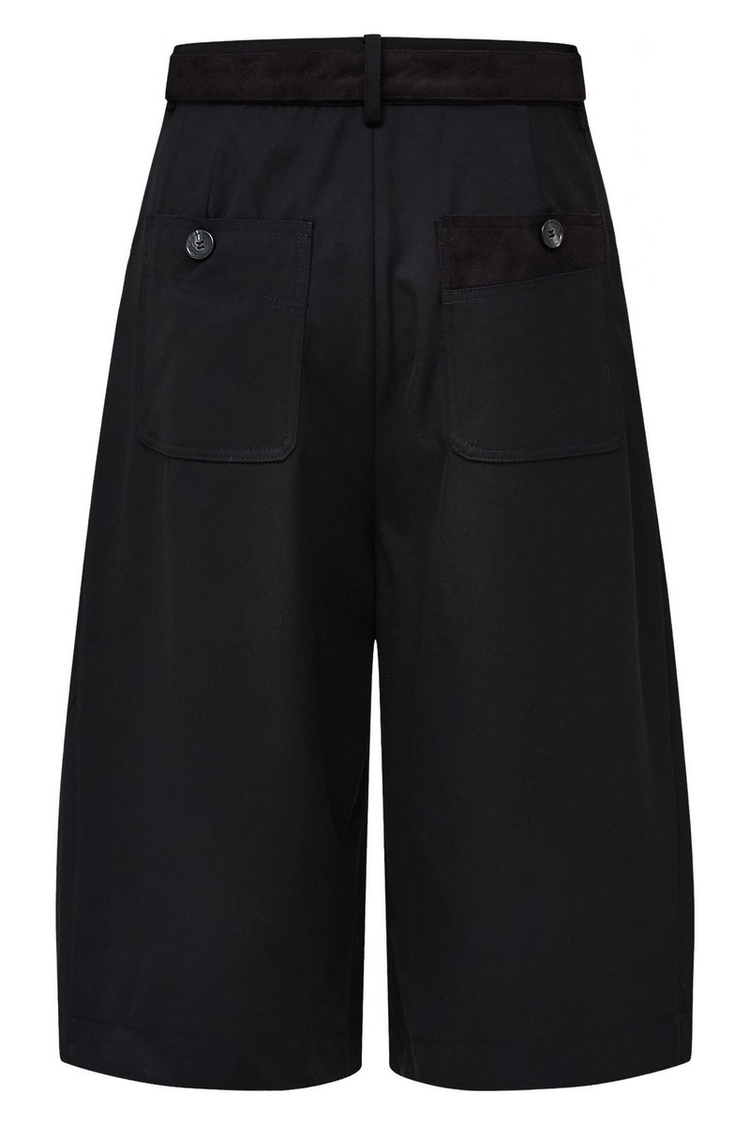 Houndstooth Pleated Shorts — Taichiism — view 6