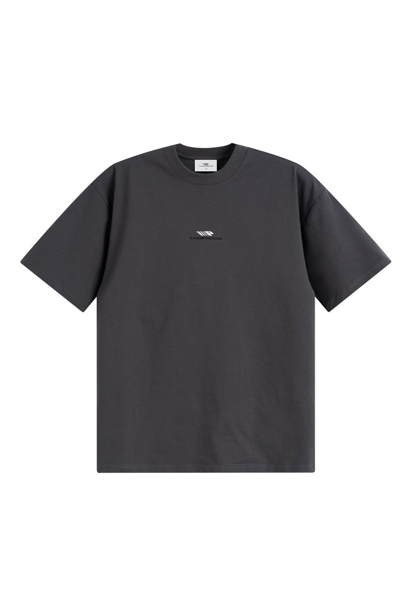 Embroidered Logo Crew Tee