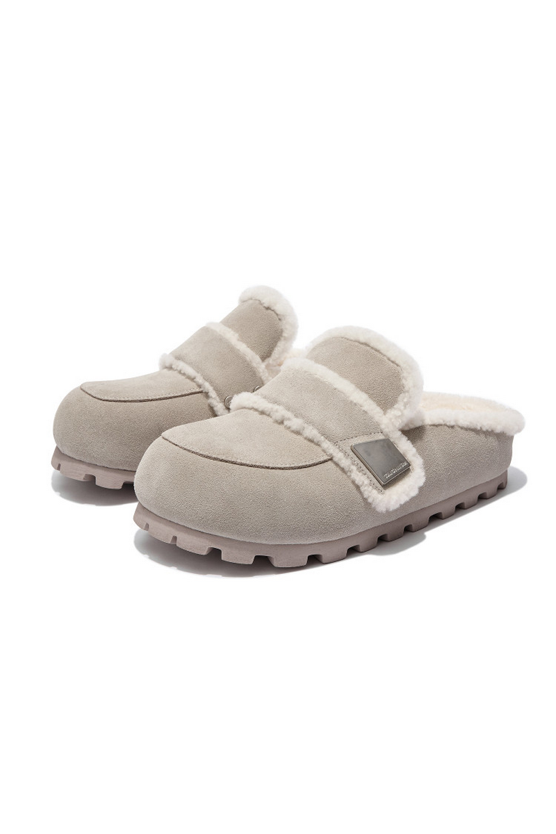 Wool Lined Mule Clogs