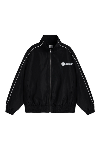 Badge Print Track Jacket
