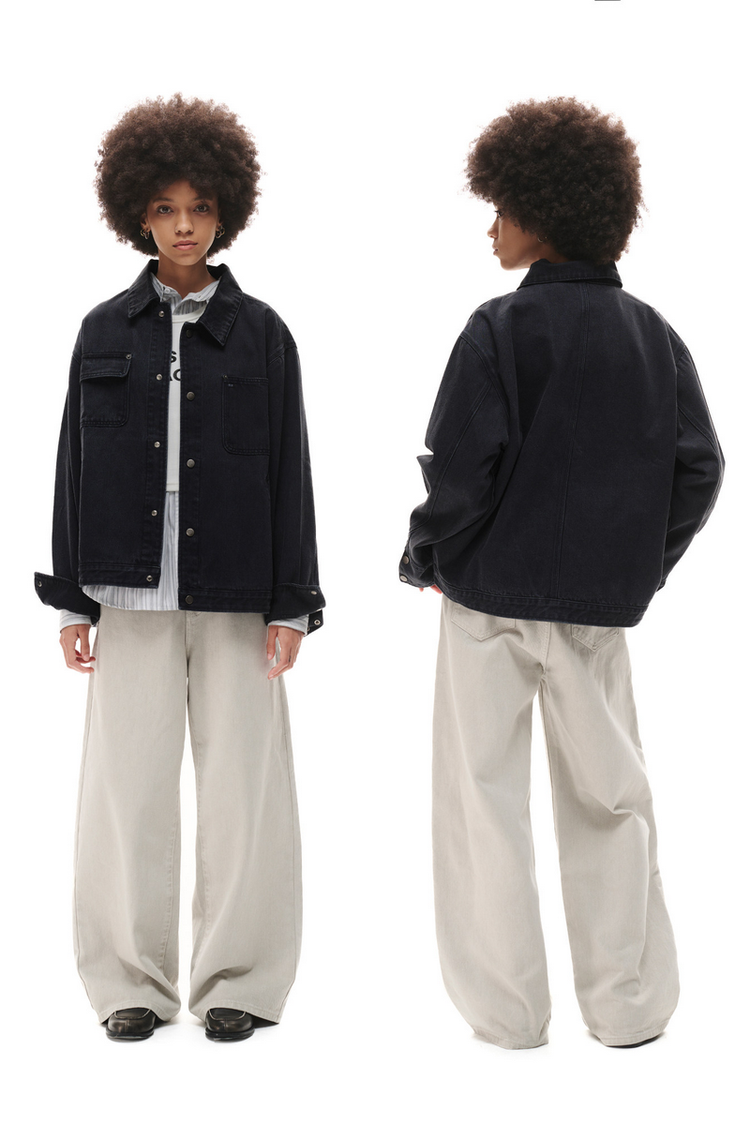 Soft Straight Jeans — Loopsoon — view 3