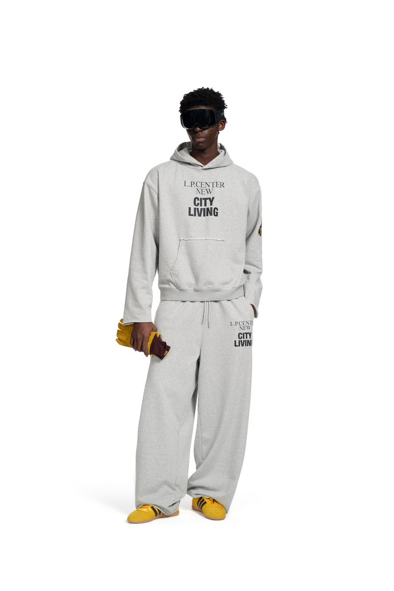 Badge Print Tracksuit Set