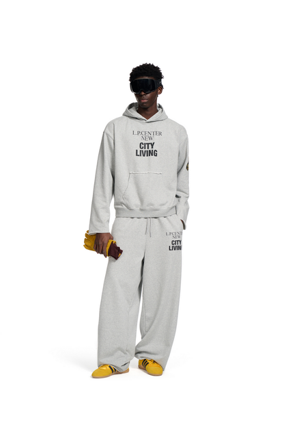 Badge Print Tracksuit Set