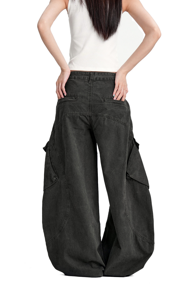 Oversized Pocket Cargo Pants