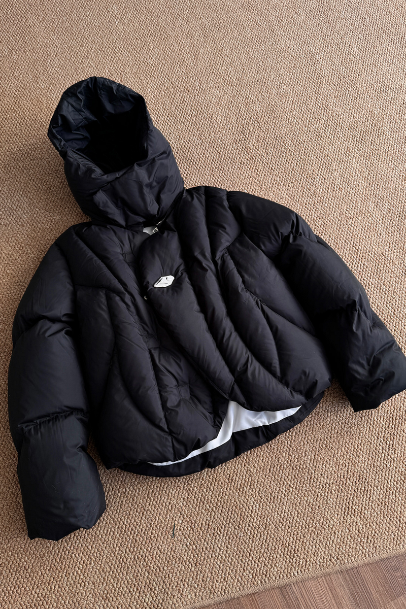 Quilted Down Puffer Jacket