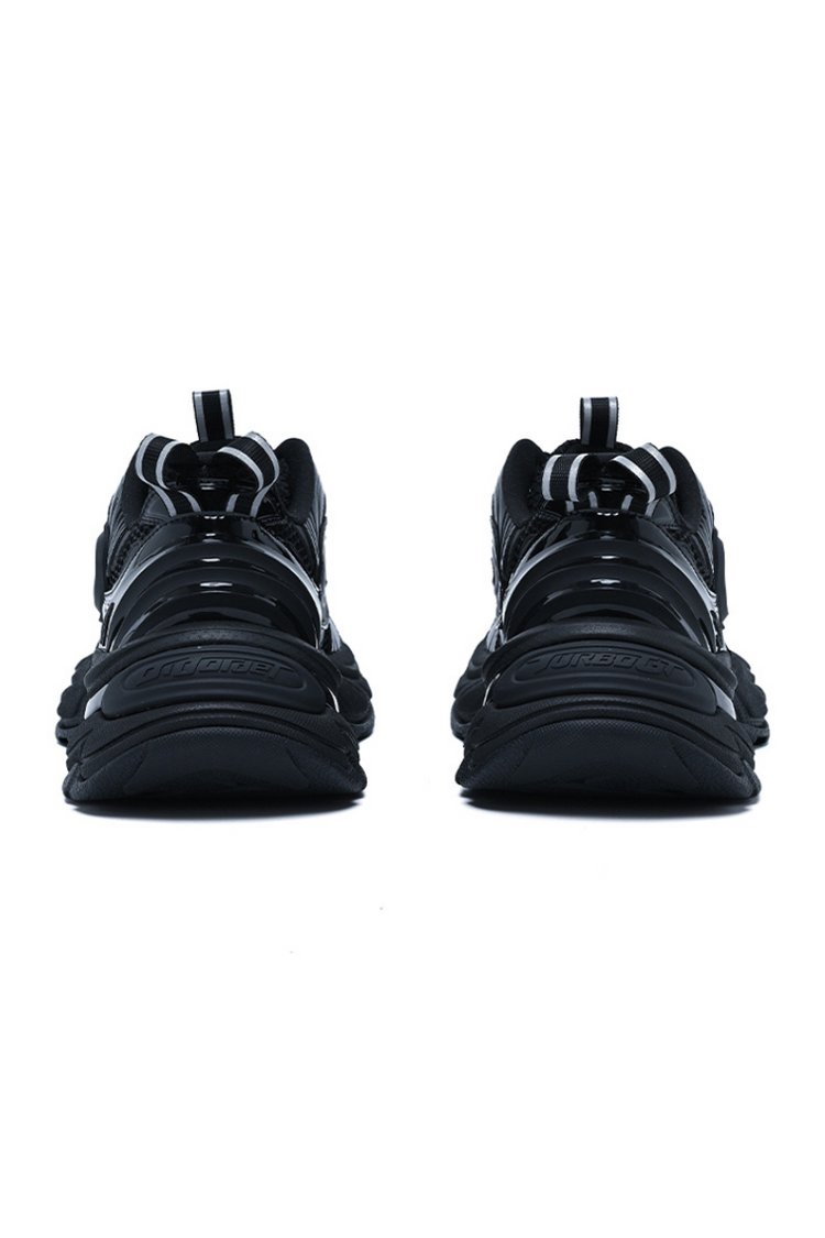 Turbo GT Black Sneakers — Old Order — view 4