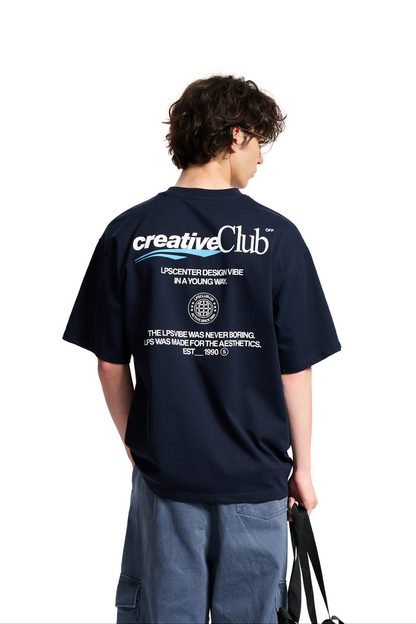 Vintage Contrast Graphic Tee