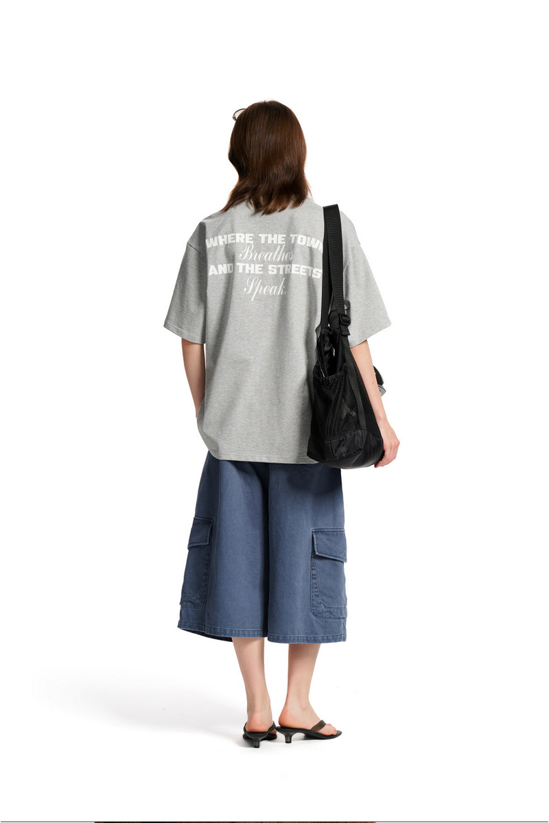 Back Print Graphic Tee