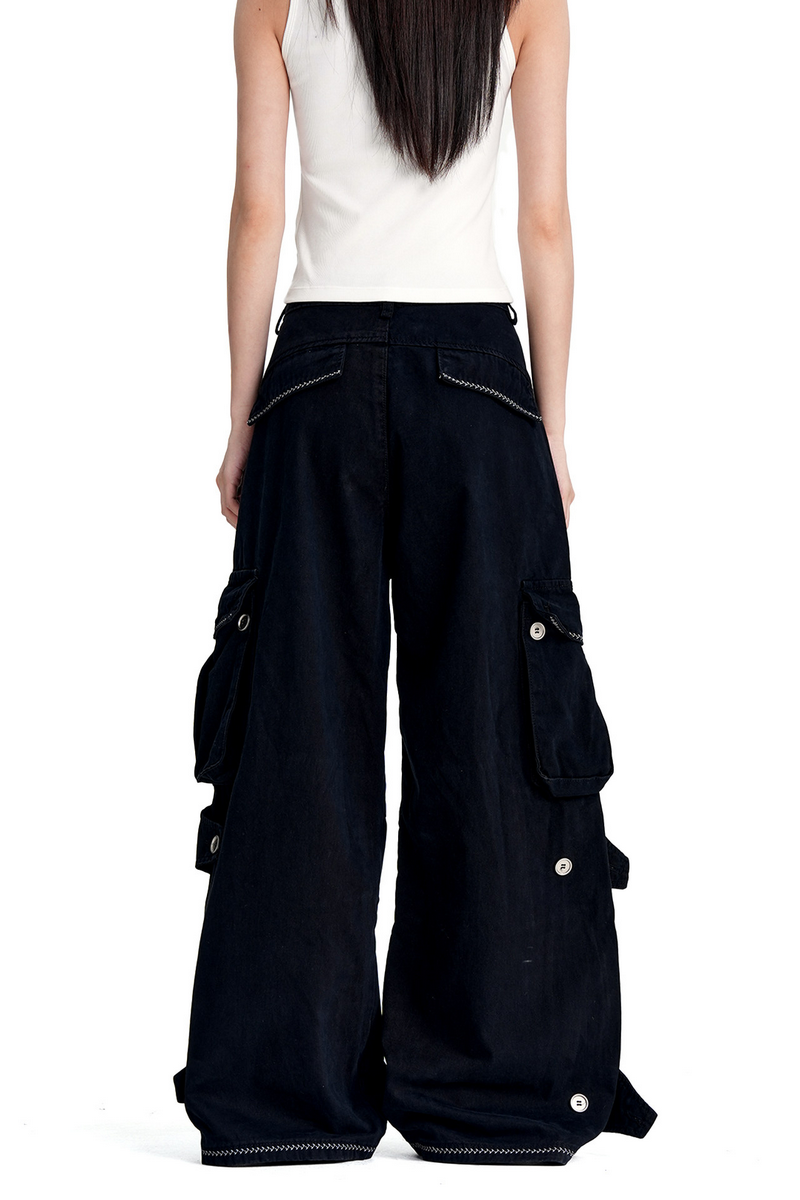 Multi Pocket Cargo Pants