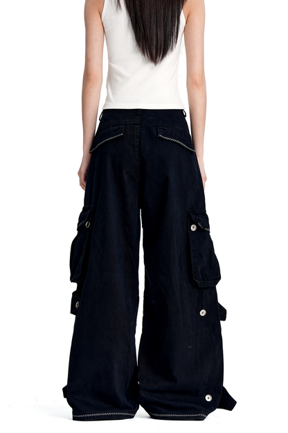 Multi Pocket Cargo Pants