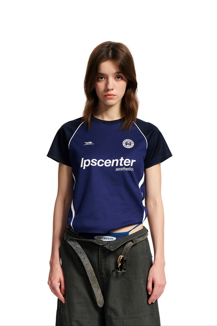 Raglan Jersey Graphic Tee — Loopsoon