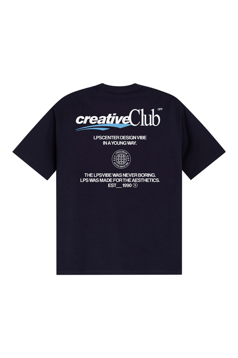 Vintage Contrast Graphic Tee