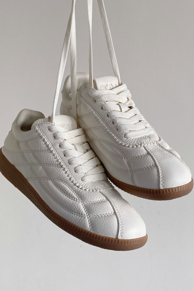 Quilted Leather German Trainers
