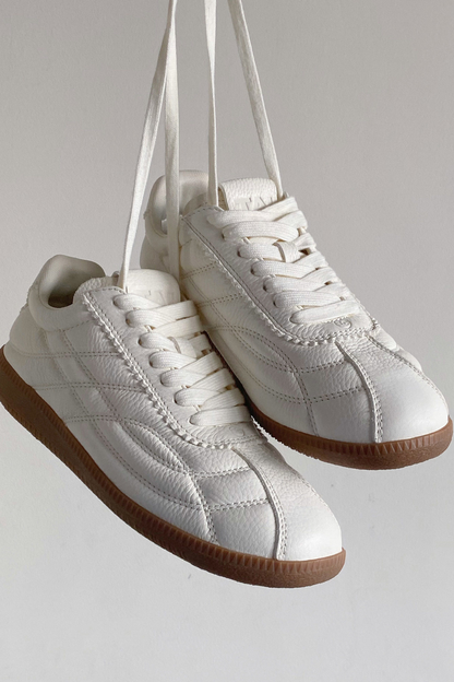 Quilted Leather German Trainers