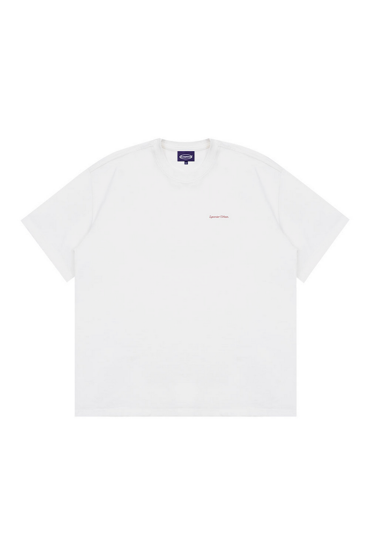 Heavyweight Back Print T-Shirt — Loopsoon — view 6