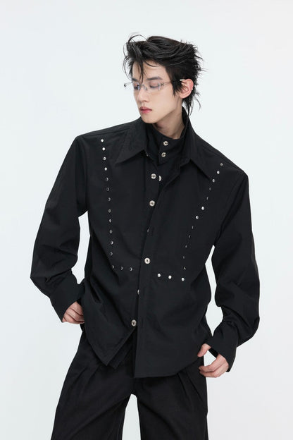 Layered Linen Shirt