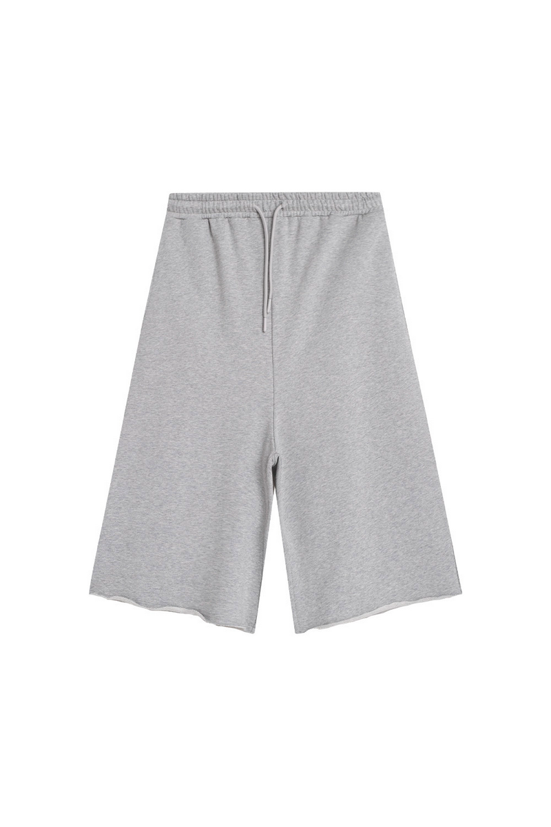 Drawstring Cropped Shorts