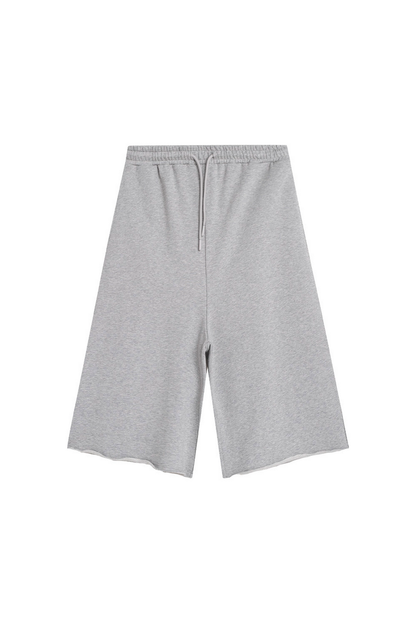Drawstring Cropped Shorts